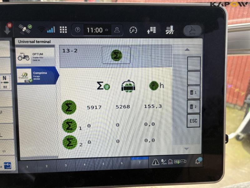 Krone Comprima CF155 XC Plus rundballepresser 55