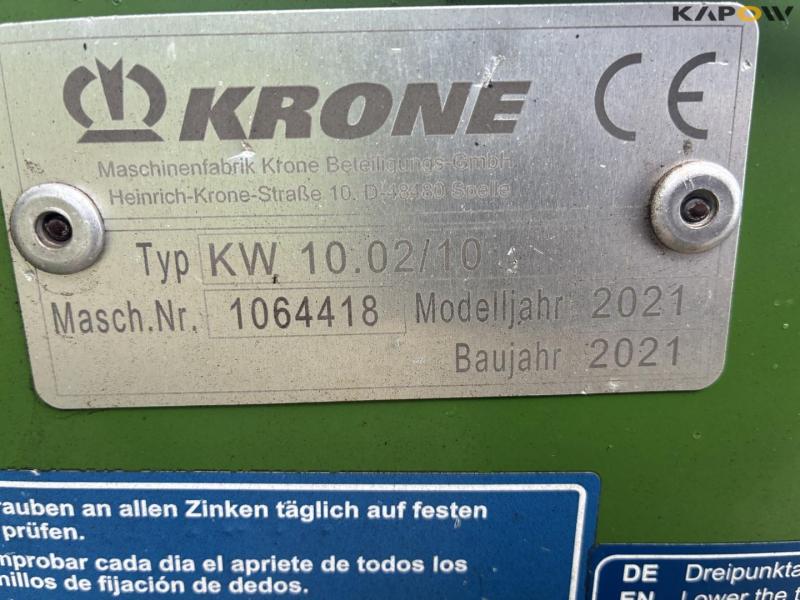Krone KW 10.02/10 vender/spreder 10