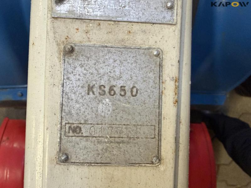 KS 650 redskabsbærer med fræser 30