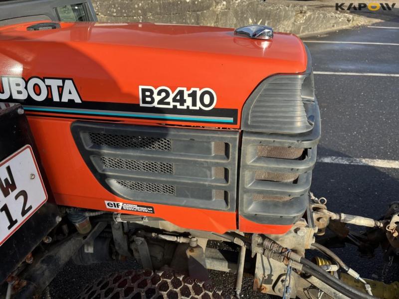 Kubota B2410 kompakt traktor med kost og saltudlægger 15
