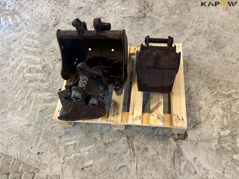 Kubota minigraver med 4 skovle 33