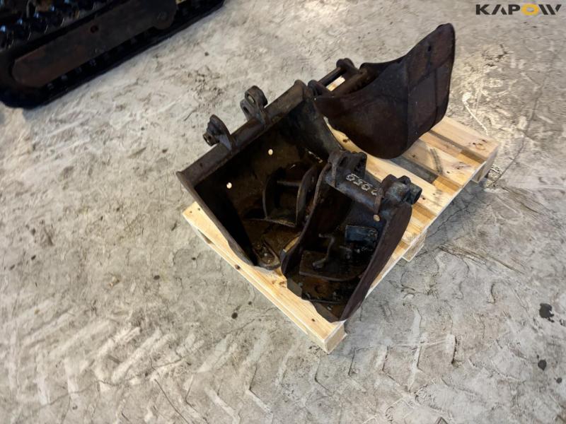 Kubota minigraver med 4 skovle 34