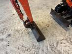 Kubota minigraver med 4 skovle 10