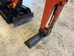 Kubota minigraver med 4 skovle 12