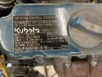 Kubota motor med køler og udstødning 7