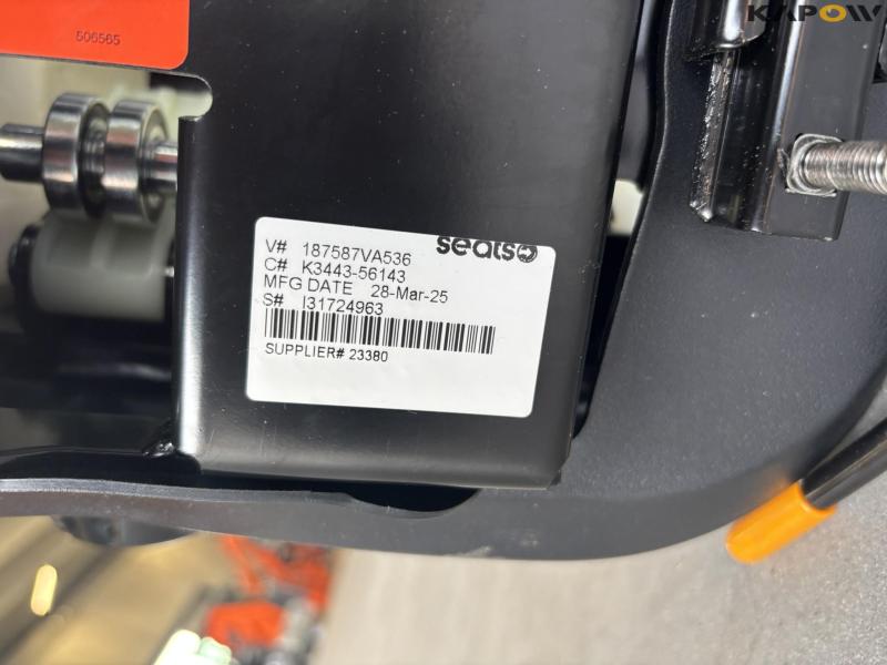 Kubota sæder med armlæn 2 stk - Nye 20