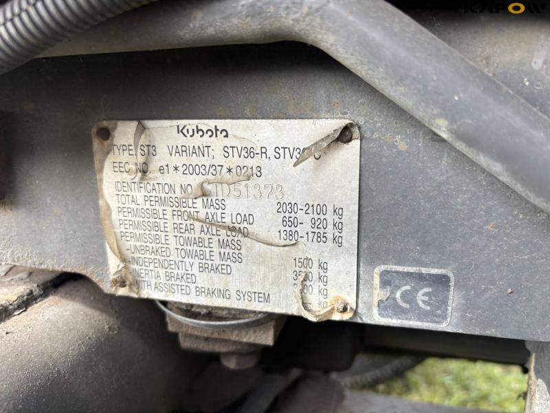 Kubota STV 35 4WD traktor 46