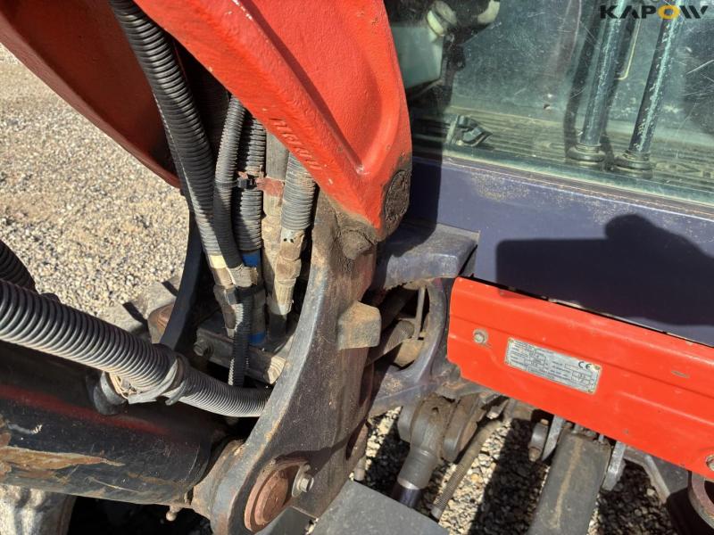 Kubota U27-4 minigravemaskine med planerskovl 21