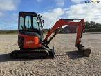Kubota U27-4 minigravemaskine med planerskovl 4
