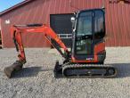Kubota U27-4 minigravemaskine med planerskovl 8