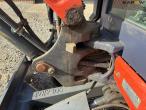 Kubota U27-4 minigravemaskine med planerskovl 19