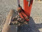 Kubota U27-4 minigravemaskine med planerskovl 24