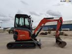 Kubota U27-4 minigravemaskine med planerskovl 4