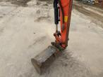 Kubota U27-4 minigravemaskine med planerskovl 12