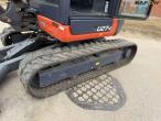 Kubota U27-4 minigravemaskine med planerskovl 38