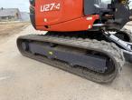 Kubota U27-4 minigravemaskine med planerskovl 40