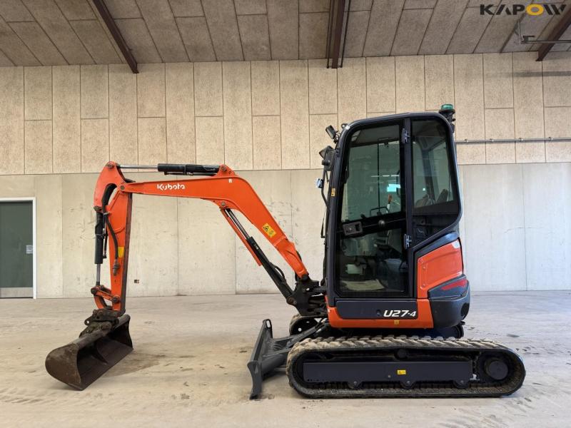 Kubota U27-4 minigraver 8