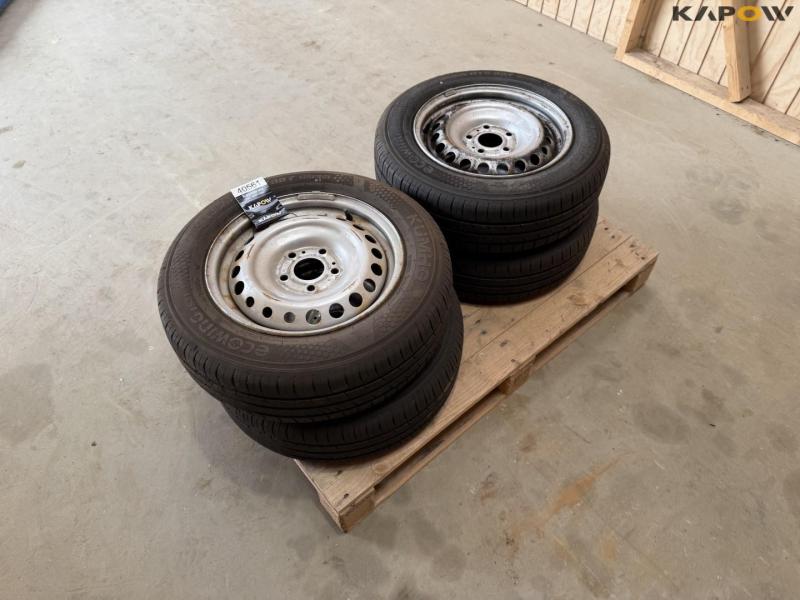 Kumho 185/65-R15 hjul - 4 stk. 7