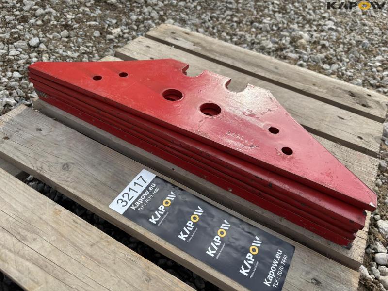 Kverneland landsider 6 stk. nye  1