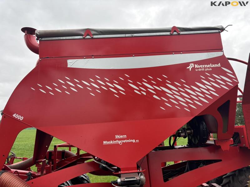 Kverneland U-Drill 4000 plus med HE-VA grubber 34