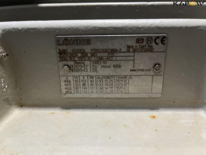 Lönne 90kw el motor 8