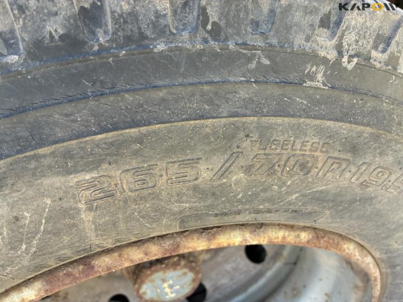 Ladvogn med bremser på 1 aksel 17