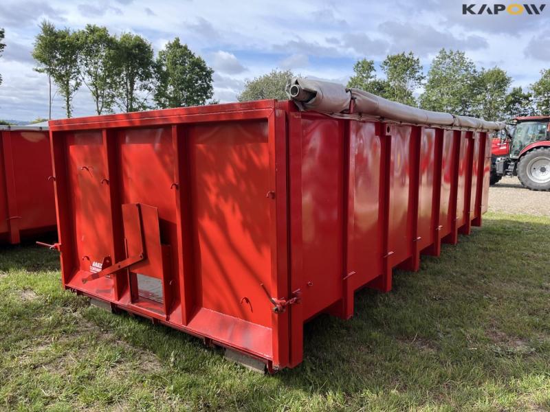 Lasto container med presenning 4