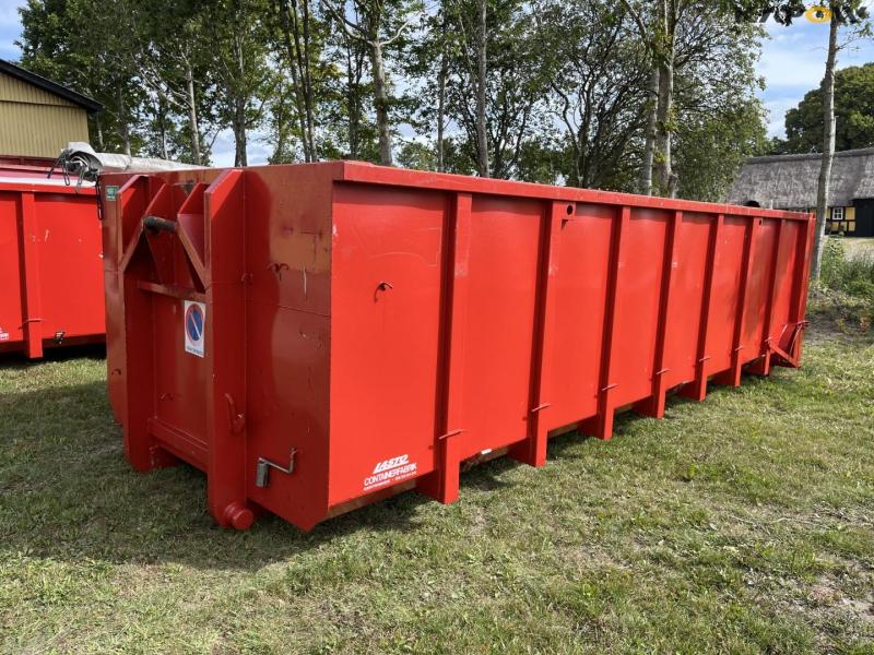 Lasto container med presenning 1