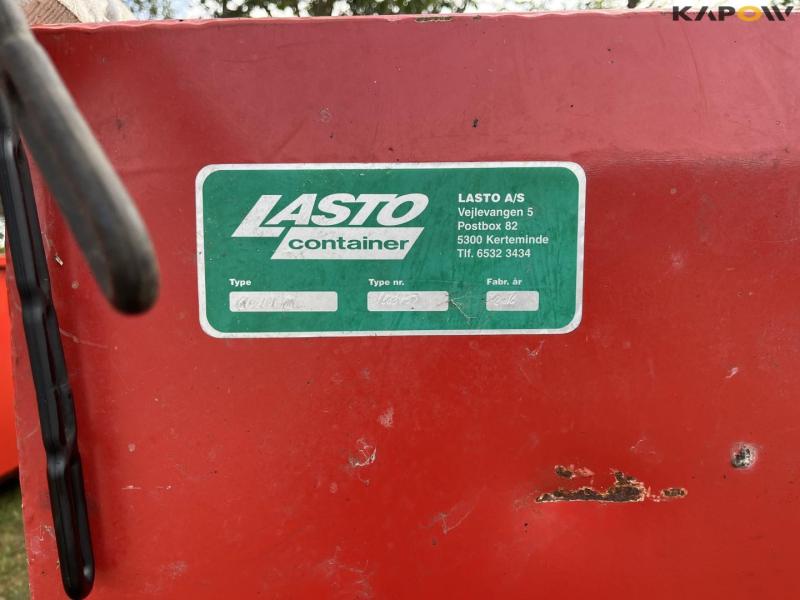 Lasto container med presenning 11