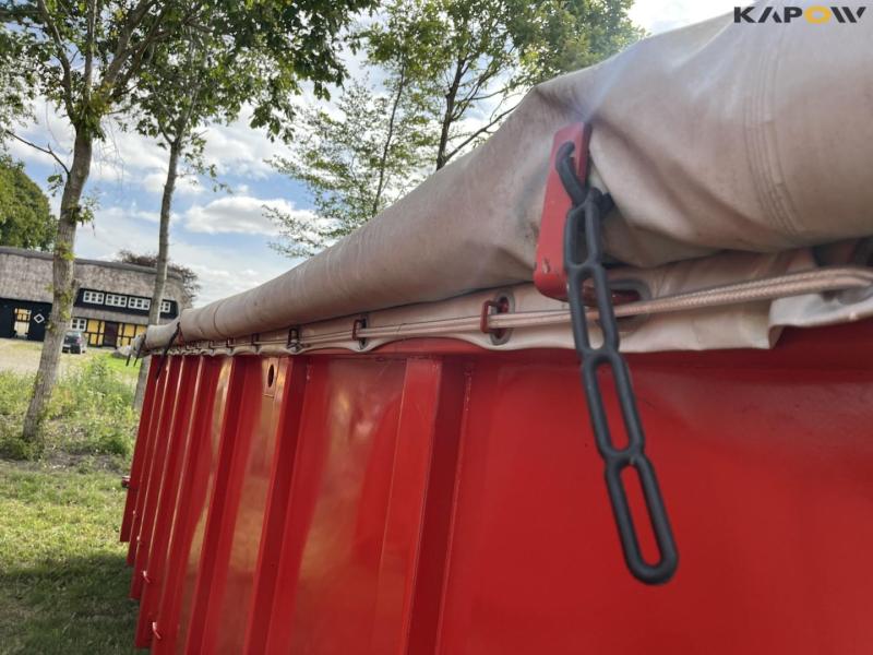 Lasto container med presenning 16