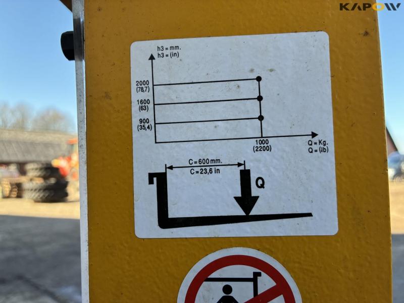 Lifter GX10/16 elektrisk palleløfter 13