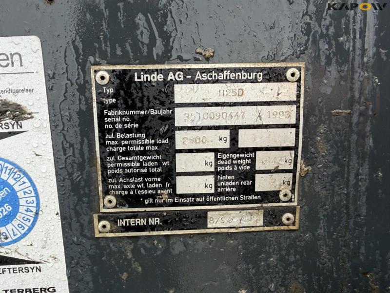 Linde H25D truck 29