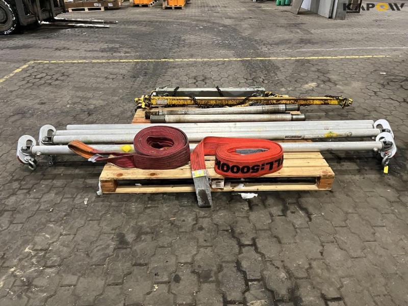 Løfteåg og kabel af ruller til tromler 6