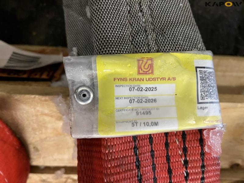 Løfteåg og kabel af ruller til tromler 14