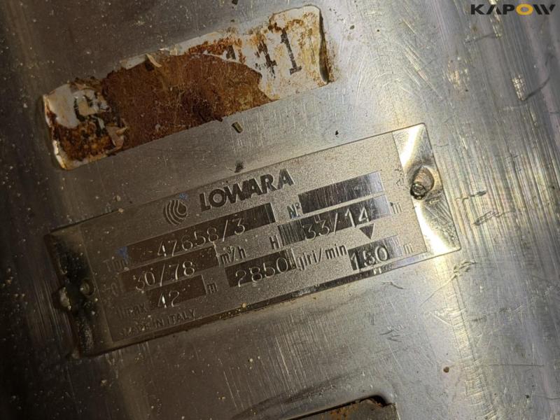 Lowara dykpumpe 14