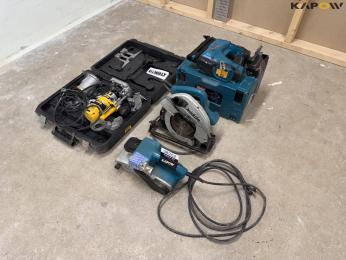 Makita og Dewalt elværktøj