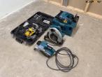Makita og Dewalt elværktøj 1