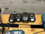 Makita oplader og batterier - Stort Parti 10