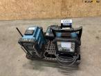 Makita Radio, Lampe og Oplader 8
