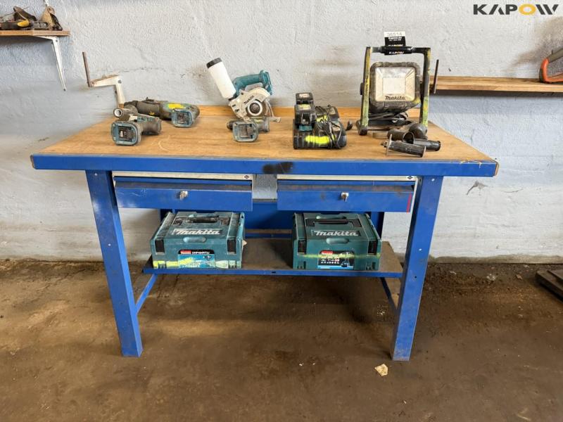 Makita værktøj og værkstedsbord 17