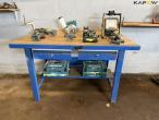 Makita værktøj og værkstedsbord 17