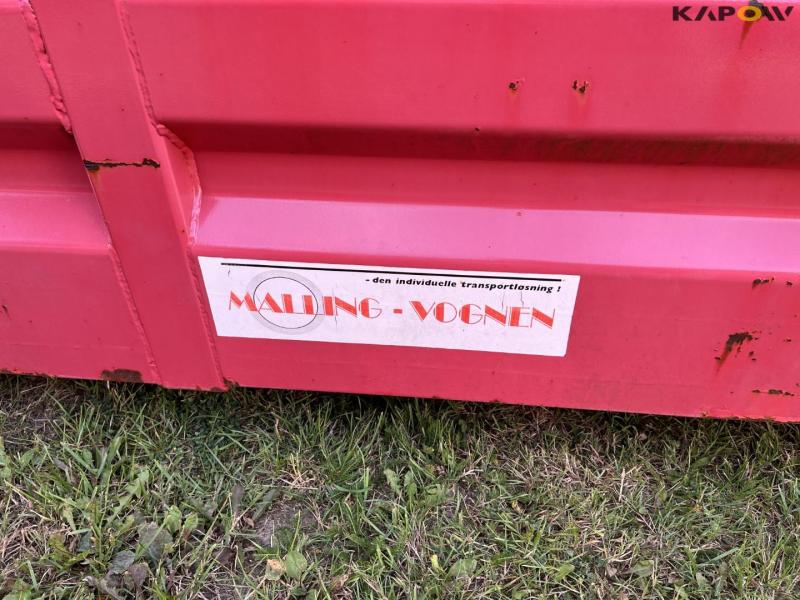 Malling-vognen container med presenning 9