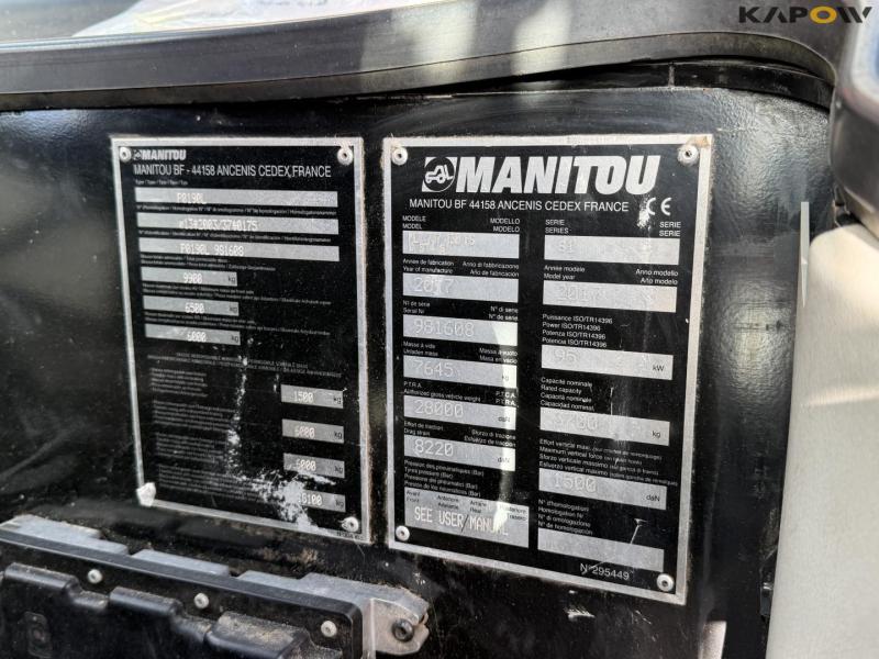 Manitou MLT 737-130 PS+ teleskoplæsser 40