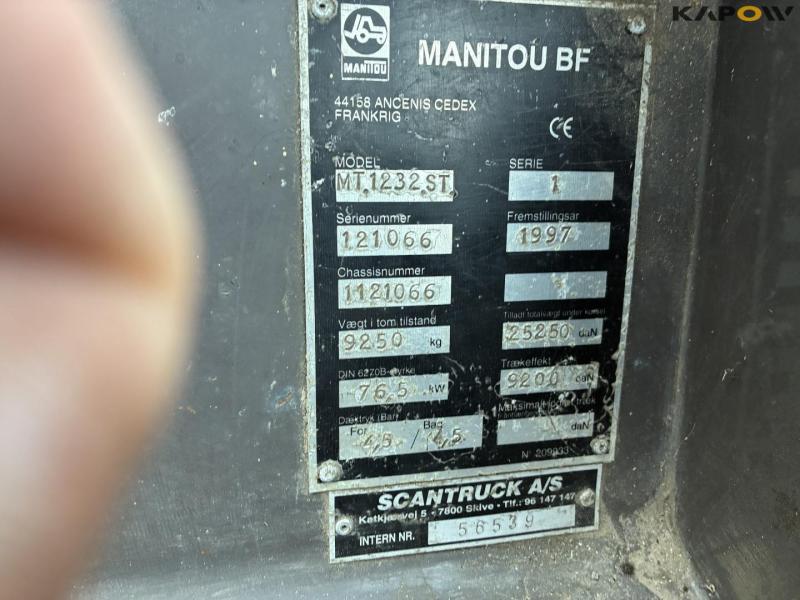 Manitou MT1232 ST teleskoplæsser 61