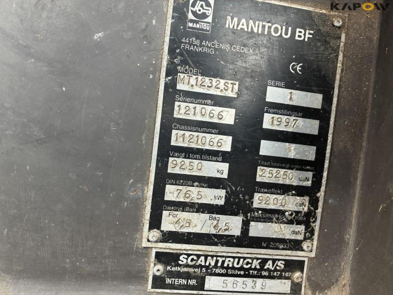 Manitou MT1232 ST teleskoplæsser 62