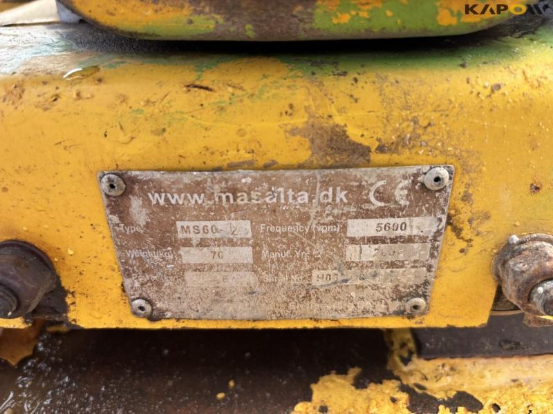 Masalta MS60-2 pladevibrator 13
