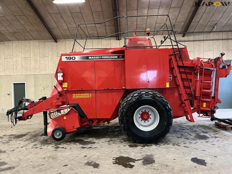 Massey Ferguson 190 bigballepresser 8