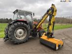 Massey Ferguson 390 traktor med armklipper 5