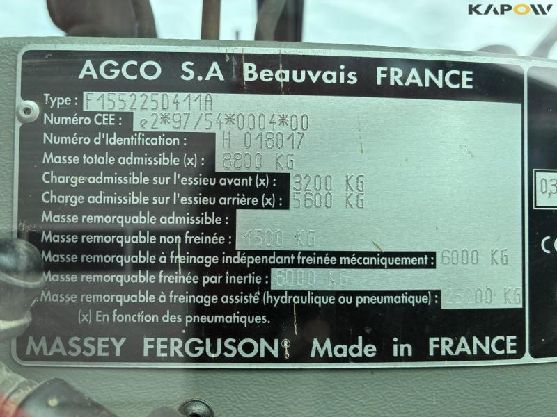 Massey Ferguson 6260 traktor 26