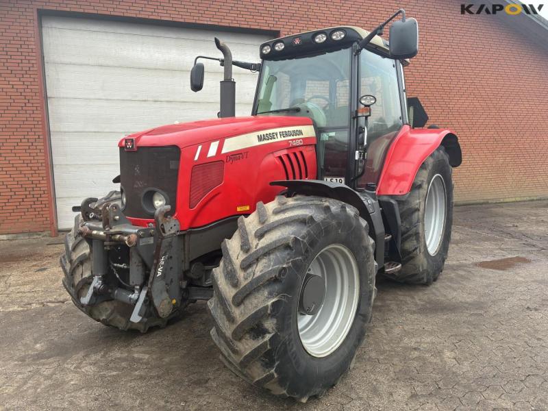Massey Ferguson 7480 traktor 1